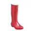 Harry Hall Ladies Shiny Wellies - Ruby